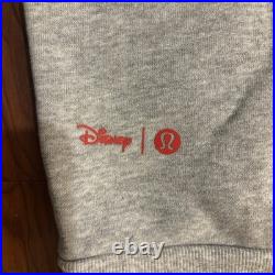 NWT Lululemon Disney Steady State Gray Hoodie Mickey Mouse Mens XXL Theme Park