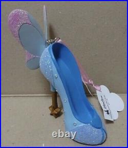 New Blue Fairy Shoe Ornament Pinocchio Disney Store Pink Blue Tag Rare