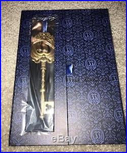 New! Club 33 Disneyland Exclusive Boxed Gold Brushed Key Ornament