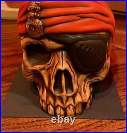 New Disney Beak And Barrel Pirate Skull Mug Plunderer's Punch 1st Edition New Disney Beak And Barrel Pirate Skull Mug Plunderer's Punch 1st Edition