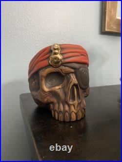 New Disney Beak And Barrel Pirate Skull Mug Plunderer's Punch 1st Edition New Disney Beak And Barrel Pirate Skull Mug Plunderer's Punch 1st Edition