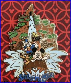 New Disney Parks Magic Kingdom Mickey & Friends Splash Mountain Slider Pin