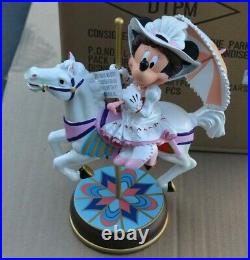 New Disney Theme Park Minnie Mouse As Mary Poppins Carousel Costa Alavezos Rare