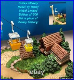 New Rare LTE500 Walt Disney Disneyland Randy Nobel 35th Anniversary Skyway Model
