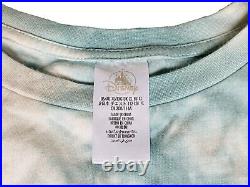 New Walt Disney Mickey Mouse T Shirt Blue Tie Dye Embroidery XL Men Tags