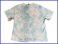 New Walt Disney Mickey Mouse T Shirt Blue Tie Dye Embroidery XL Men Tags