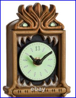 Nib Disney Haunted Mansion Authentic Glow In The Dark Resin 12 Hour Table Clock Nib Disney Haunted Mansion Authentic Glow In The Dark Resin 12 Hour Table Clock