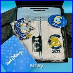 Official 2022 Club RunDisney member box with Women's Med Club Jacket Brand New