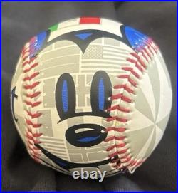 Official Disney Theme Park Souvenir Baseball Master Lot 7 Collectible Balls