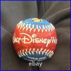 Official Disney Theme Park Souvenir Baseball Master Lot 7 Collectible Balls