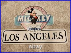 Official Walt Disney Theme Park Los Angeles 60 Yrs Sign World Store Disneyland