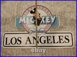 Official Walt Disney Theme Park Los Angeles 60 Yrs Sign World Store Disneyland