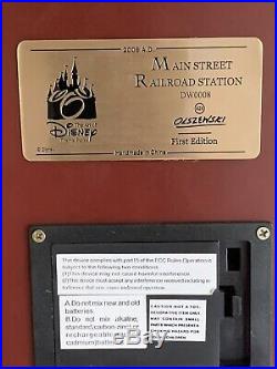 Olszewski WDW Main Street Railroad Station First Edition Original Box NO AC CORD