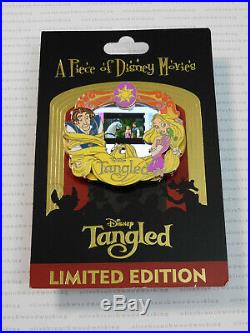 Piece of Disney Movies History TANGLED Rapunzel, Flynn, Pascal Maximus Horse Pin