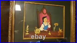 Pin 12637 Beauty and the Beast Tenth Anniversary Framed Pin Set