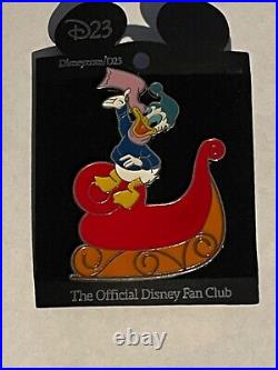 Pin 83960 D23 Walt Disney Productions Holiday Greetings 11 Pin Framed Set