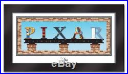 Pixar Animation Studios Framed Pin Set LE 150 Walt Disney World NEW 2016 PRESALE