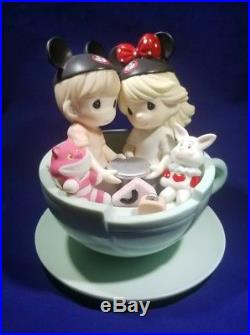 Precious Moments SIGNED Disney Theme Park Exclusive It's A Tea-riffic Day