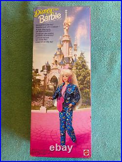 RARE 1994 Mattell Euro Disney Theme Park Fun Barbie Vintage SEALED NIB