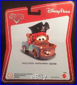 RARE! Disney Pixar Cars Die-Cast Pirate Mater MEGA size Disney Theme Park Exc