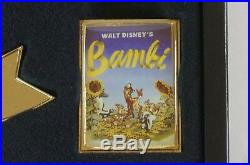 RARE Disney Store JAPAN Pin Classics Art Poster Box Dumbo Bambi Pinocchio etc