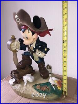 RARE Disney Theme Park Mickey Mouse Pirates of the Caribbean Big Fig LE 120