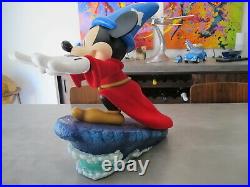 RARE Disney Theme Park Mickey Mouse Sorcerers Apprentice Big Fig Limited Ed