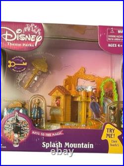 RARE Disney Theme Parks Keys To The Magic Splash Mountain Play Set Hasbro 2003