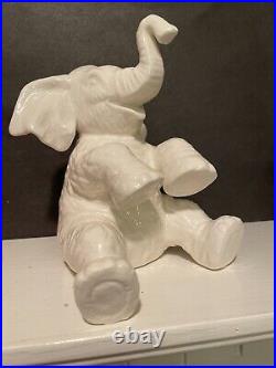 RARE Disney Theme Parks Trunk Up White Jungle Cruise Elephant Figurine 2017 RARE Disney Theme Parks Trunk Up White Jungle Cruise Elephant Figurine 2017