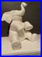 RARE Disney Theme Parks Trunk Up White Jungle Cruise Elephant Figurine 2017