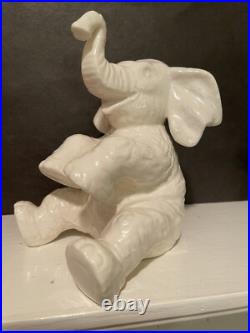 RARE Disney Theme Parks Trunk Up White Jungle Cruise Elephant Figurine 2017 RARE Disney Theme Parks Trunk Up White Jungle Cruise Elephant Figurine 2017