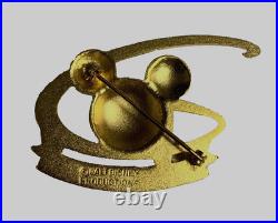 RARE Disney World Guest Relations Cast Member Pin with Mickey Mouse Icon Globe