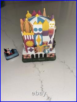 RARE Disneyana Disney Attraction Figure Resin Hinged Box IT'S A SMALL WORLD Mint