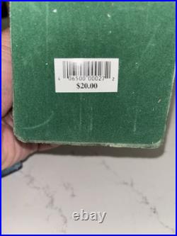 RARE Disneyana Disney Attraction Figure Resin Hinged Box IT'S A SMALL WORLD Mint