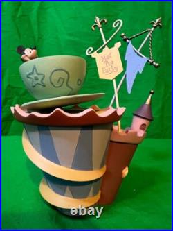 RARE Disneyland MAD TEA PARTY + TOMORROWLAND SKYWAY + DUMBO FLYING ELEPHANT Boxe