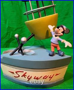 RARE Disneyland MAD TEA PARTY + TOMORROWLAND SKYWAY + DUMBO FLYING ELEPHANT Boxe