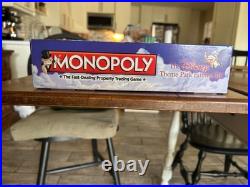 RARE Monopoly Disney Theme Park Edition III with Pop-Up Castle NEW Factory Sealed