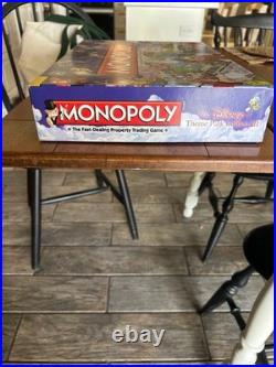 RARE Monopoly Disney Theme Park Edition III with Pop-Up Castle NEW Factory Sealed