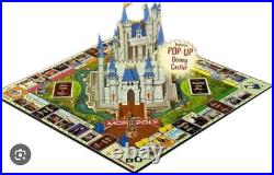 RARE Monopoly Disney Theme Park Edition III with Pop-Up Castle NEW Factory Sealed
