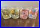 RARE Set of 4 Disneyland 55th Ann Themed Land Glasses by Kevin Kidney+Jody Daily