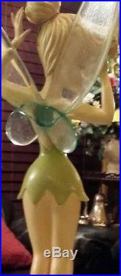 RARE VERY LARGE Early 2007 Disney Theme Park EXCLUSIVE TINKERBELL BIG FIG MINT