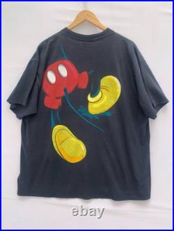 RARE VTG 90s Mickey Mouse Full Body Tee Disney Parks Grail USA Made OSFA XL #60 RARE VTG 90s Mickey Mouse Full Body Tee Disney Parks Grail USA Made OSFA XL #60