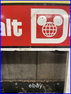 RARE Vintage Mickey Mouse Walt Disney World Theme Park Parade Bangor Maine Sign