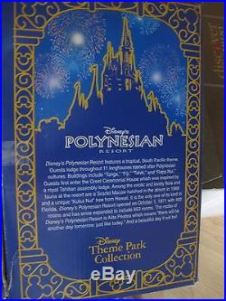 RARE WDW Disney POLYNESIAN RESORT MONORAIL PLAYSET NIB Theme Park Collection