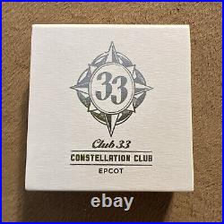 RARE Walt Disney World Club 33 Constellation Club Pin Epcot