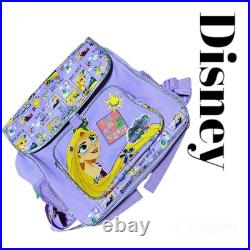 Rapunzel Backpack Disney Pink Kids Book Bag Pasquall Charm Large Capacity Used Rapunzel Backpack Disney Pink Kids Book Bag Pasquall Charm Large Capacity Used