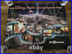 Rare Disney-MGM Studios Theme Park Aerial View Poster
