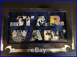 Rare Disney Pin Star Wars Weekend 2012 Easel Box Set Le300