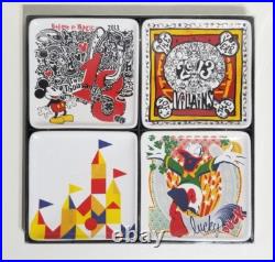 Rare Disney Theme Park 2013 Ceramic Collector's Plates? New? Villains / Lucky