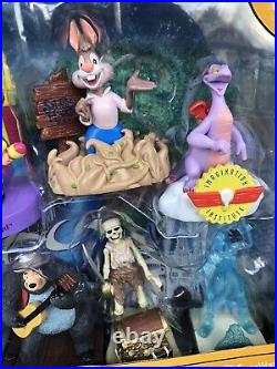 Rare Disney Theme Park Characters Collectible Figures New 8 piece